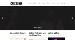 Desktop Screenshot of creerider.com